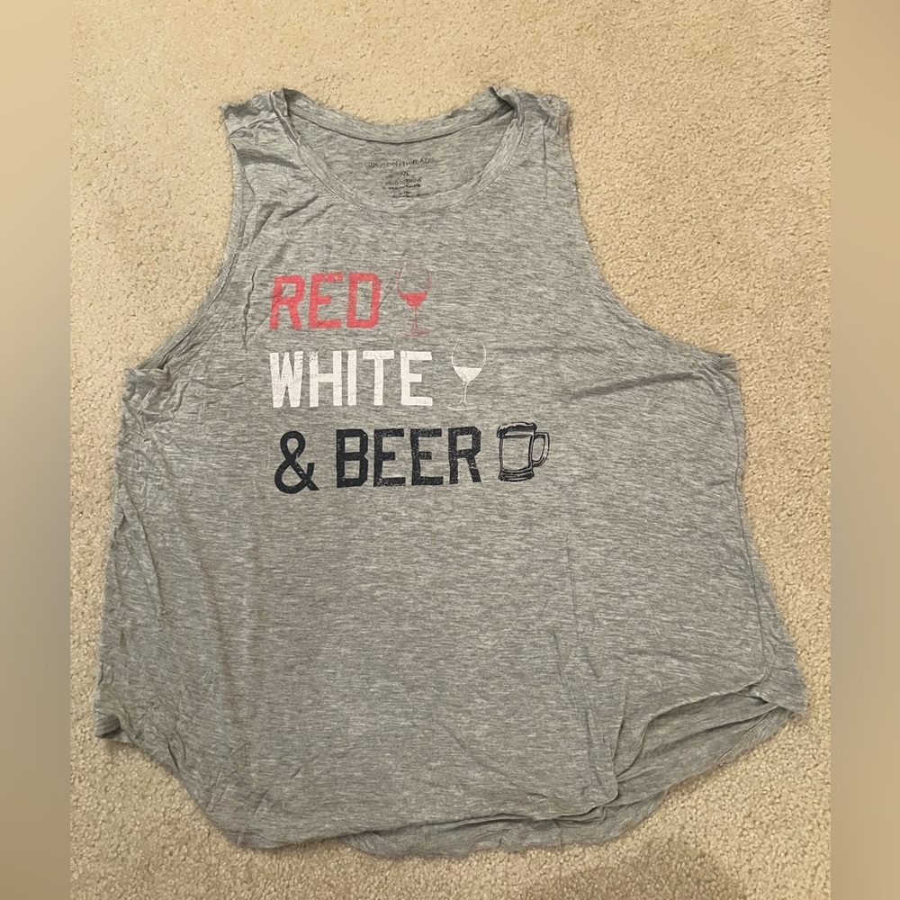 Grayson Threads Gray Graphic Tank